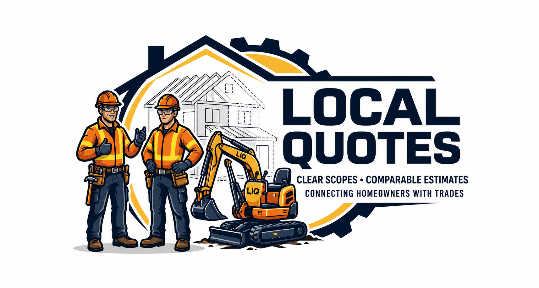 LocalQuotes — Clear scopes, comparable estimates. Connecting homeowners with trades.